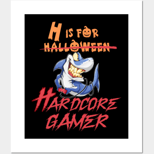 H is for Halloween/Hardcore Gamer Posters and Art